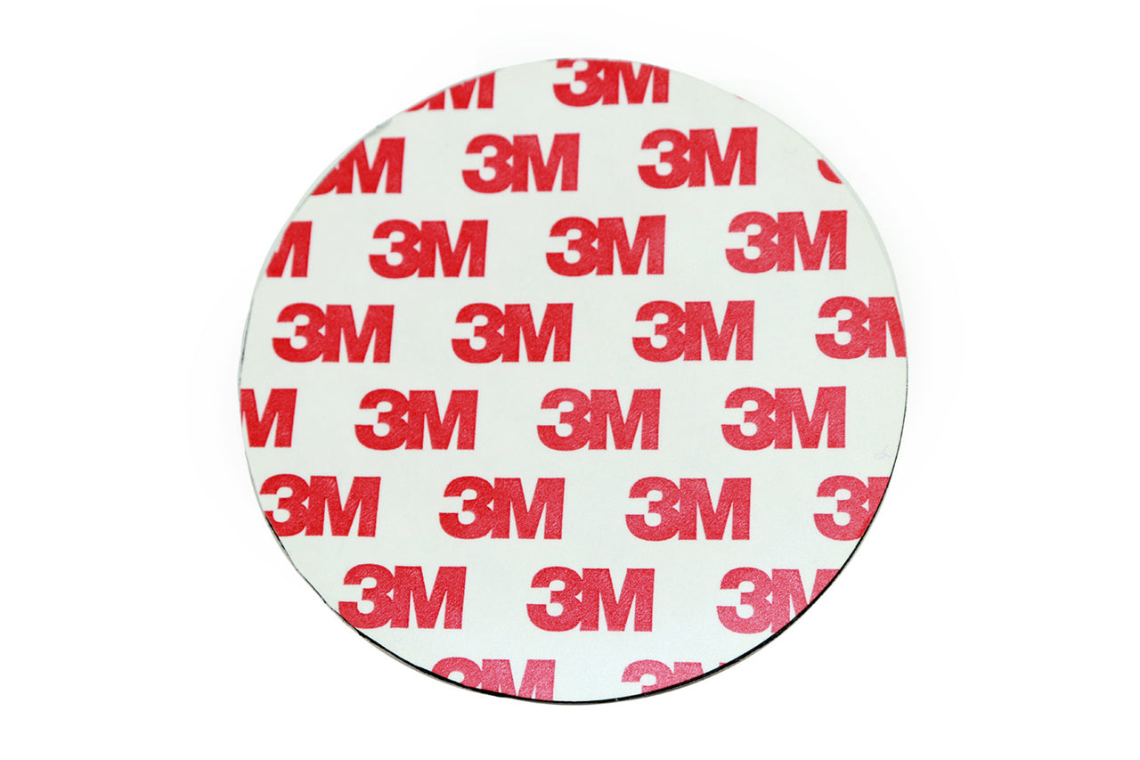 5 Pack of 3M sticker Smoke Alarm magnetic mounting plates 70mm - The Smoke Alarm Store