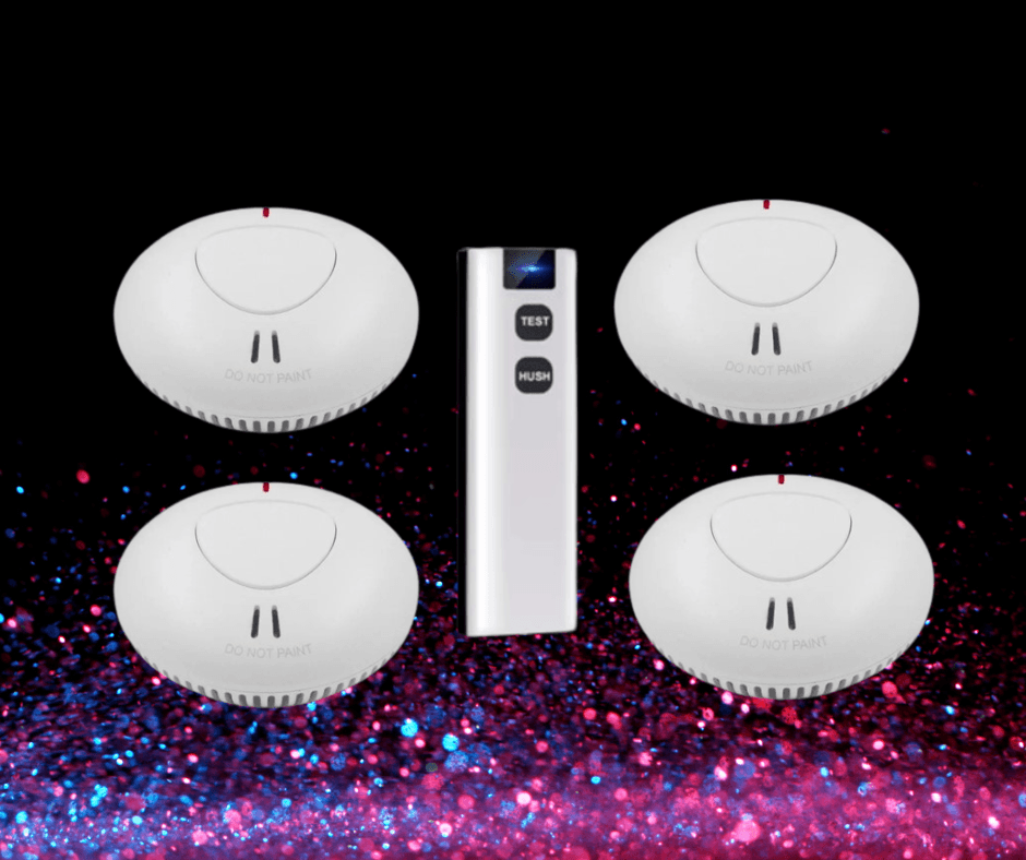 ANKA SMOKE ALARMS 4 PACK PLUS BONUS REMOTE - The Smoke Alarm Store