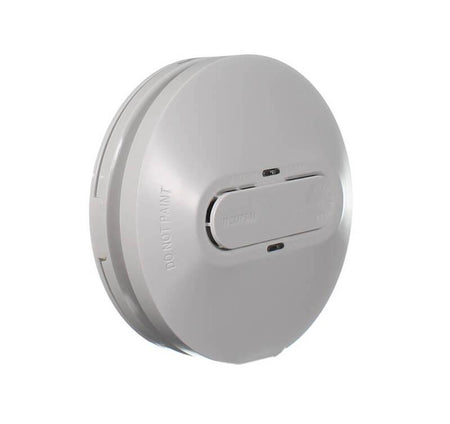 Clipsal Photoelectric 240-volt surface mount smoke alarm with 9-volt battery backup 755PSMA4 - The Smoke Alarm Store