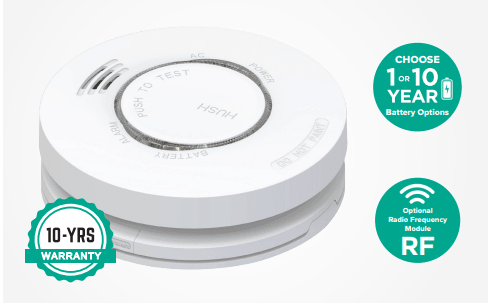 Emerald 240-volt hardwired smoke alarm - The Smoke Alarm Store